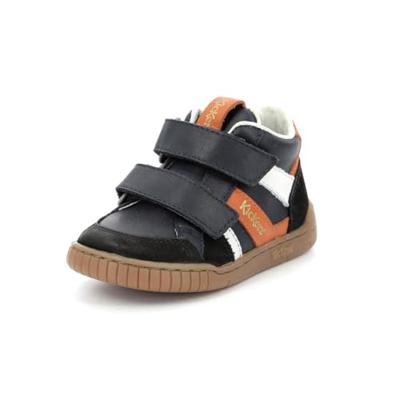 Sneakers voor jongens Wincky Vel KICKERS® zwart