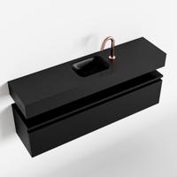 MONDIAZ ANDOR 120cm toiletmeubel urban. LEX 120cm wastafel urban midden 1 kraangat - thumbnail