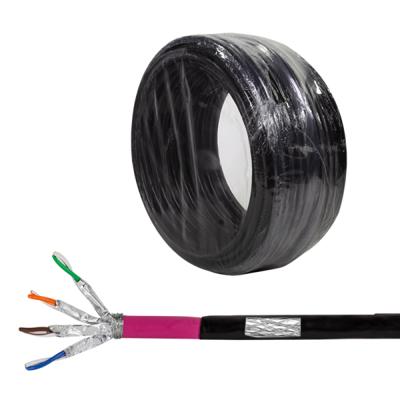 LogiLink CPV0080 Netwerkkabel CAT 7 S/FTP Zwart 25 m LogiLink CPV0080 Netwerkkabel CAT 7 S/FTP Zwart 25 m