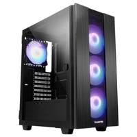 Chieftec GS-02B-OP Midi-tower PC-behuizing Zwart - thumbnail