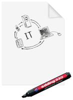 Magic chart legamaster paperchart 60x80cm wit 25v - thumbnail