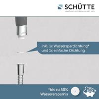Schutte VITAL handdouche met anti-slip handgreep | 4 functies | chroom
 - 60971 - thumbnail