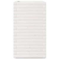 Plantenbak 70x40x72,5 cm massief grenenhout wit - thumbnail