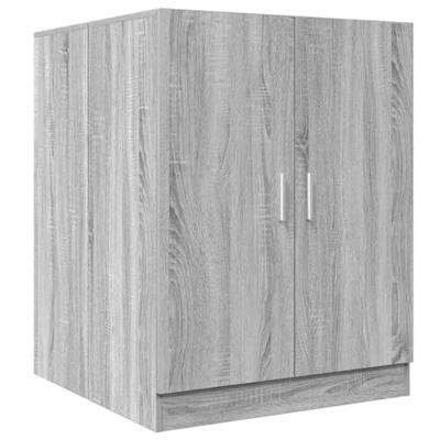Wasmachinekast 71x71,5x91,5 cm grijs sonoma eikenkleurig - thumbnail