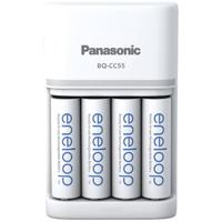 Panasonic Eneloop Lader CC55 + 4x AA 2000mAh - thumbnail