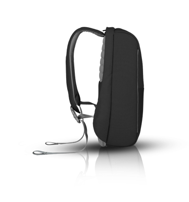 BG Berlin MetroBag 17'' Anti-Diefstal Rugzak Black Asphalt