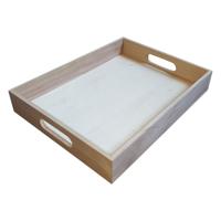 Playwood Dienblad recht pauwlownia hout - thumbnail