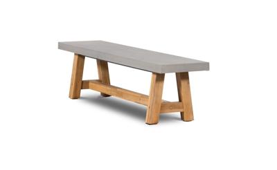 Tuinbank Veltis Betonlook 180x40cm