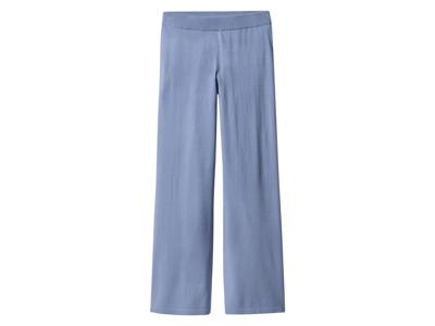 esmara Gebreide dames broek (Blauw, L (44/46))