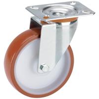 dörner + helmer 731551 Zwenkwiel Wieldiameter: 100 mm Draagvermogen (max.): 150 kg 1 stuk(s) - thumbnail