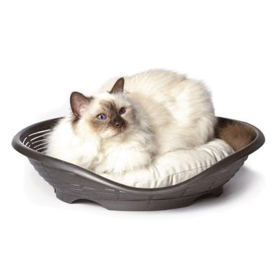 Bama pet pasha mand 48x46x11 cm antraciet Bama pet pasha mand 48x46x11 cm antraciet