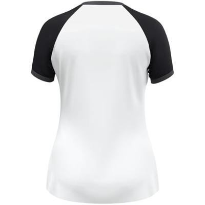 JAKO 4270D Shirt Dynamic Km Dames - Wit/Zwart/Antraciet - L (42/44)