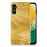 Samsung Galaxy A13 | A04s | Bumper Hoesje | Licht Hout - thumbnail