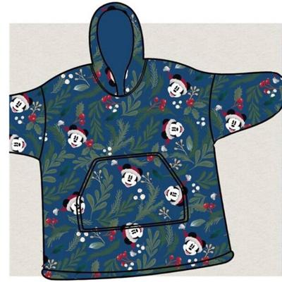 Mickey Mouse hoodie poncho maat XS - L - polyester