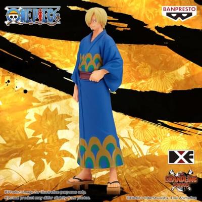 One Piece DXF - The Grandline Series Wanokuni Figure - Sanji Yukata Version