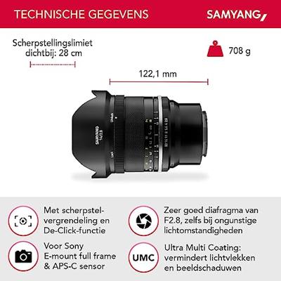 Samyang 14mm F/2.8 MK2 Sony FE - thumbnail