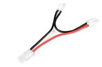 Y-kabel Serial Tamiya, silicone kabel 14AWG, 12CM - thumbnail