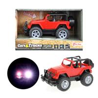 Toi Toys off road Buggy frictie 15 cm rood - thumbnail