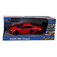 Radiografisch Bestuurbare Auto Audi 1:14 2.4g R8 Coupe Rood - thumbnail