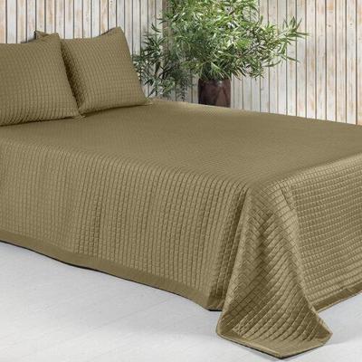 Dommelin Dommelin Sprei Chicago Satijn 300TC Brons 260x280 cm