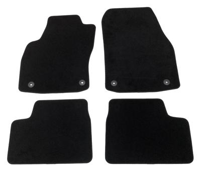 Velours Automatten passend voor Opel Astra H 2004-2010 4-deli HL1560624