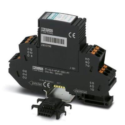 Phoenix Contact 2801295 PT-IQ-5-HF+F-12DC-PT Overspanningsveilige afleider Overspanningsbeveiliging voor: Verdeelkast 10 kA 1 stuk(s) Phoenix Contact 2801295 PT-IQ-5-HF+F-12DC-PT Overspanningsveilige afleider Overspanningsbeveiliging voor: Verdeelkast 10 kA 1 stuk(s)