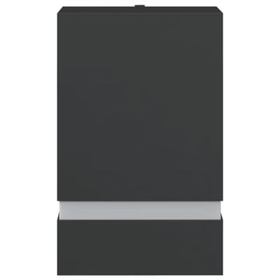 VidaXL Buitenwandlamp roestvrij staal zwart VidaXL Buitenwandlamp roestvrij staal zwart