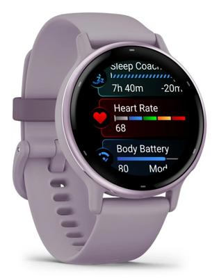 Garmin Vivoactive 5 3,05 cm (1.2") AMOLED Digitaal 390 x 390 Pixels Touchscreen Violet Wifi GPS