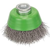 Bosch Accessories Komborstel, roestvrij staal, gegolfde draad, 65 mm, 0,3 mm, 12.500 omw/min, M 14 Bosch Power Tools 2608622061 1 stuk(s) - thumbnail