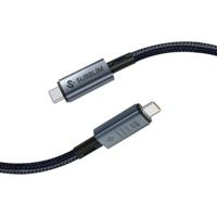 SUBBLIM USB-C naar USB-C kabel, 240 W, USB 4.0, 1,5 m, compatibel met Thunderbolt 3/4, 8K @60Hz - thumbnail