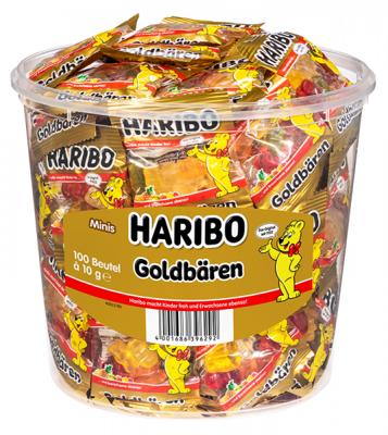 Haribo goudberen zakjes (100 stuks)