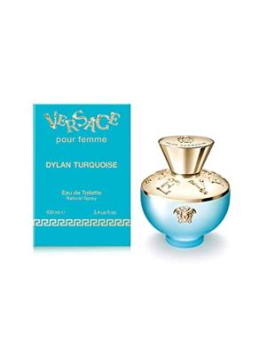 Versace Dylan Turquoise Eau de toilette Spray 100 ml Dames Versace Dylan Turquoise Eau de toilette Spray 100 ml Dames