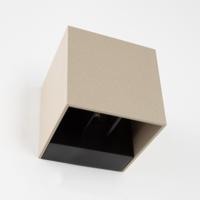 Shift Up en Down Wandlamp Champagne/Zwart met LED - thumbnail