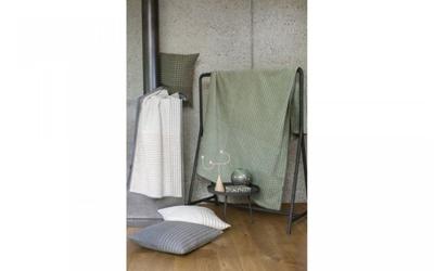 David Fussenegger David Fussenegger plaid VELVET karo offwhite 135x200