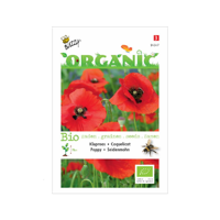 Zaden Organic Papaver Klaproos Rood (BIO) Buzzy - Buzzy - thumbnail