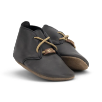 Bobux babyslofjes Desert Lace Charcoal-S - thumbnail