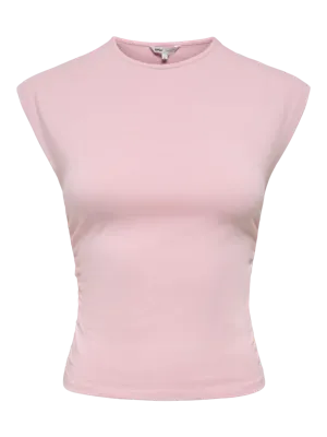 Only Mira Capsl Ruching Top Jrs Noos