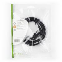 Voedingskabel | Eurostekker haaks - IEC-320-C7 links/rechts | 2,0 m | Zwart - thumbnail