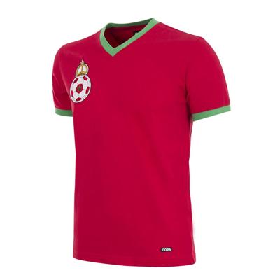 COPA Morocco 1970´s Retro Voetbalshirt Rood COPA Morocco 1970´s Retro Voetbalshirt Rood