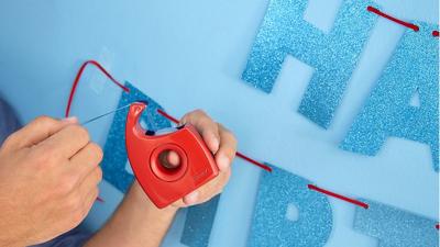 tesa Plakbanddispenser 57444-00001-00 Rood, Blauw Rolbreedte (max.): 19 mm Rollengte (max.) 33 m - thumbnail
