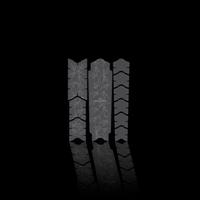 Unleazhed Unscratch - Frame protection film Monstera white matt - thumbnail