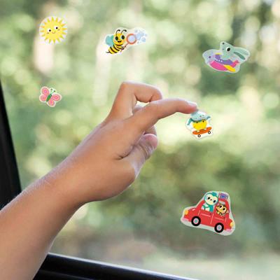 SES Creative Raamstickers Voertuigen 38 Stuks