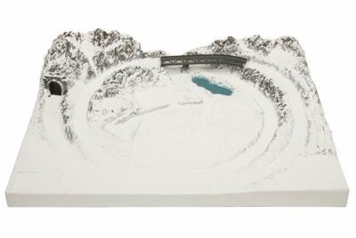 NOCH 87015 Z Kant-en-klaar landschap Centraal Sankt Anton am Arlberg Z Märklin miniclub rails, Z Rokuhan rails (met ballastbed) NOCH 87015 Z Kant-en-klaar landschap Centraal Sankt Anton am Arlberg Z Märklin miniclub rails, Z Rokuhan rails (met ballastbed)