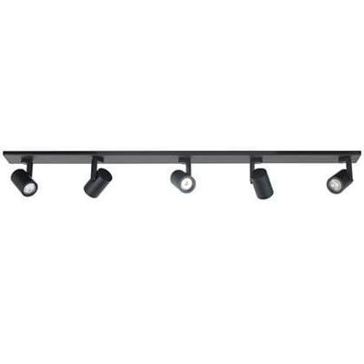 Highlight Spot HALO 5 lichts balk L 118 cm zwart