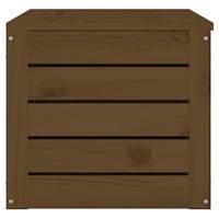 Opbergbox honingbruin 89x36,5x33 cm massief grenenhout - thumbnail