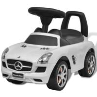 Loopauto Mercedes Benz wit - thumbnail