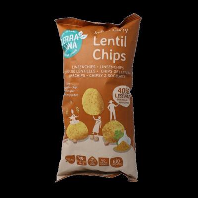 TerraSana Linzenchips Indian curry bio 75 Gram TerraSana Linzenchips Indian curry bio 75 Gram