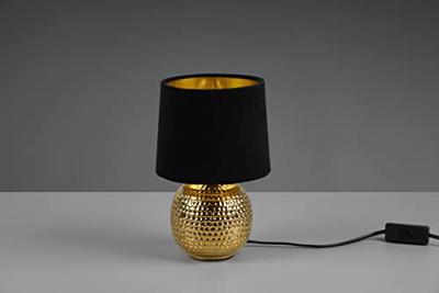Trio SchemerlampjeSophia zwart met goud - R50821002