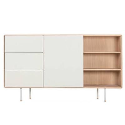 Gazzda Fina dressoir 176 Mushroom 4176 whitewash Gazzda Fina dressoir 176 Mushroom 4176 whitewash