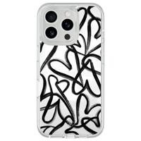 iPhone 16 Pro Max hybride hoesje - Midnight hearts - thumbnail